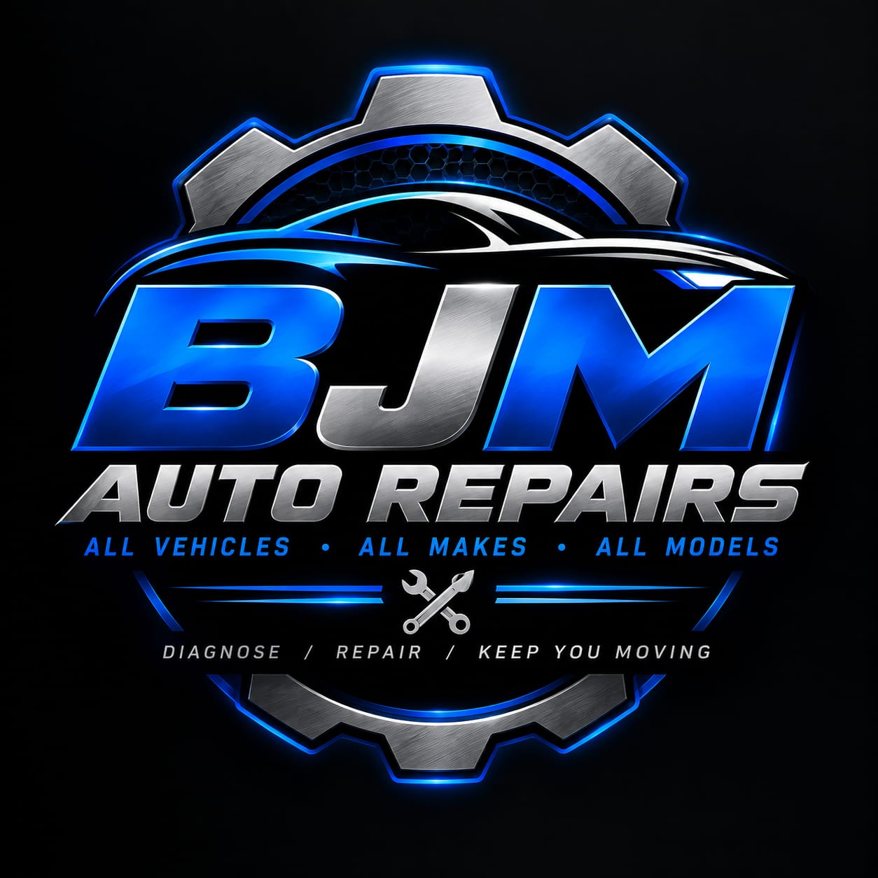 BJM Auto Repairs Logo